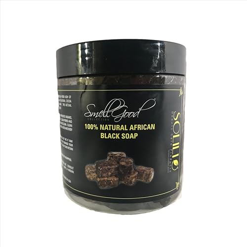 African Soft Black Soap Tub 1lb Beauty & Personal Care SmellGood