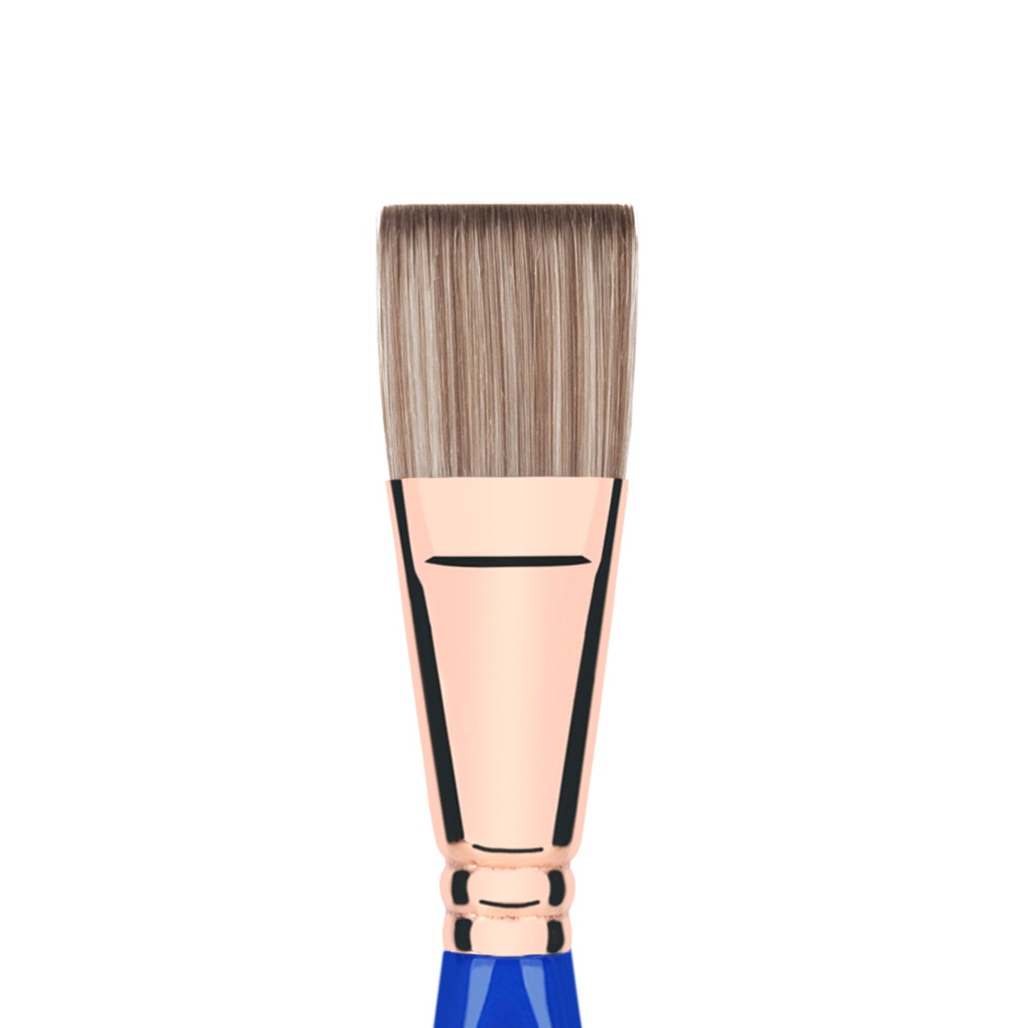 Bdellium Tools Professional Makeup Brush - Golden Triangle 365 Square Mask - With All Vegan and Soft Synthetic Fibers, For Applying Face Masks (Blue