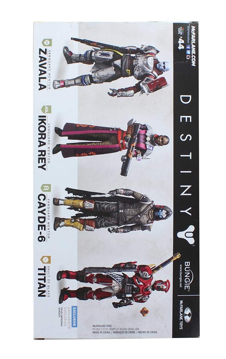 McFarlane Toys 13043-0 Destiny 2 Zavala Collectible Action Figure
