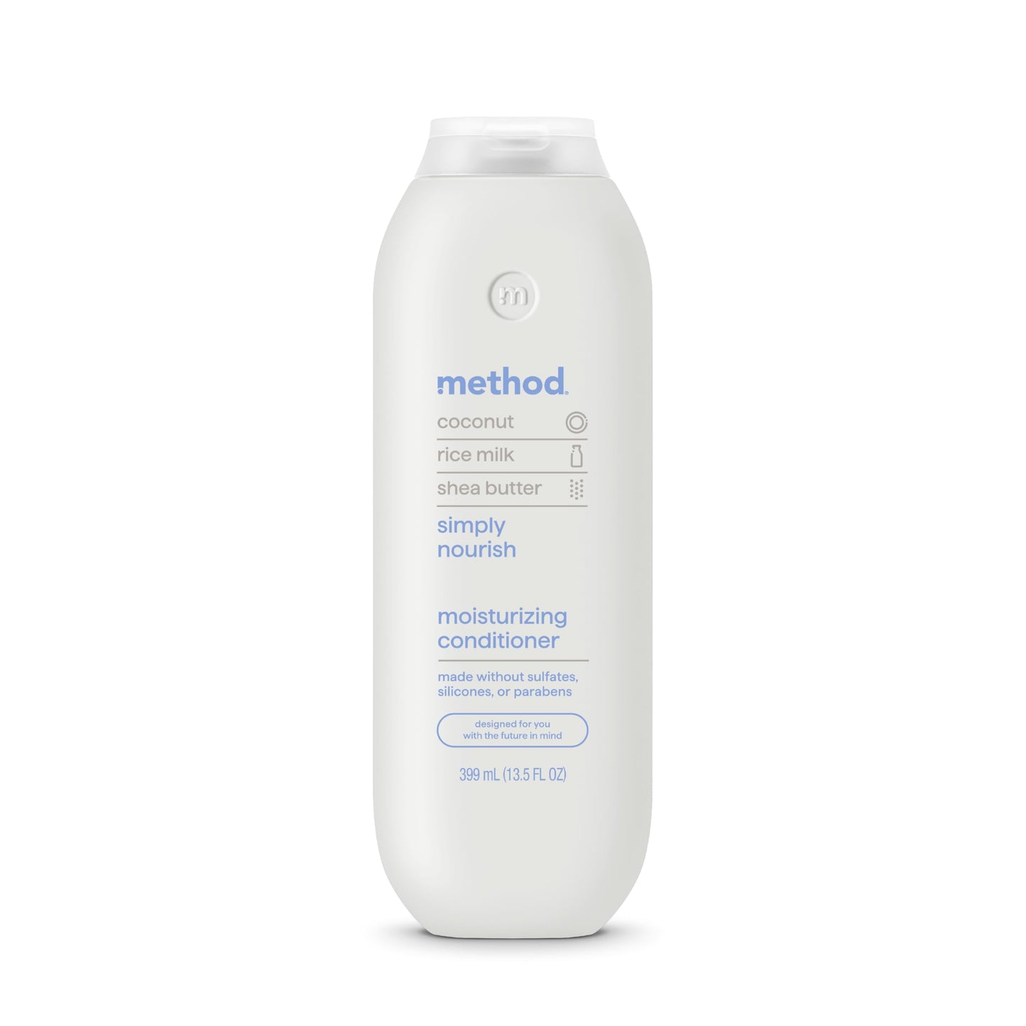 Method Moisturizing Conditioner, Simply Nourish - Revitalizes Dry Hair, Safe for Color-Treated Hair - Sulfate Free and Cruelty Free - 13.5 oz Beauty and Personal Care Method Default Title