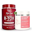 I Belli Capelli Ravenna B-tox Repair Kit - Hair Treatment & Argan Oil Mask 500g, Formaldehyde-Free, Anti-Frizz, Volume Reduction (Pack of 2)