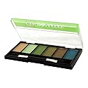 COLORMATES Mineral Eyeshadow 6 Shades Palette (Green Rainforest)