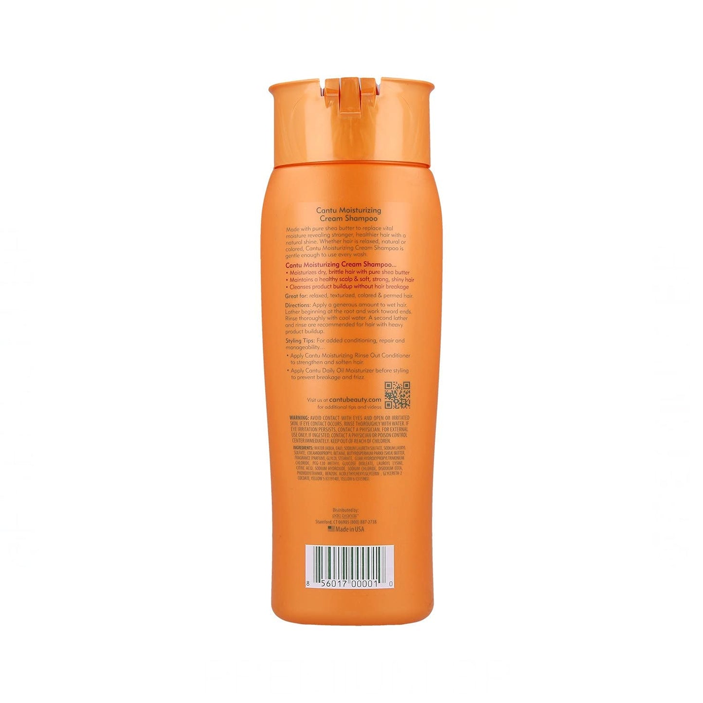 Cantu Moisturizing Cream Shampoo with Shea Butter, 13.5 fl oz