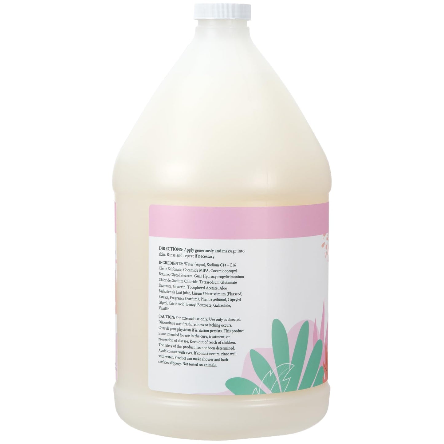 Ginger Lily Farms Botanicals Nourishing Body Wash, 100% Vegan & Cruelty-Free, Vanilla Sugar Bliss Scent, 1 Gallon (128 fl oz) Refill Beauty & Personal Care Ginger Lily Farms