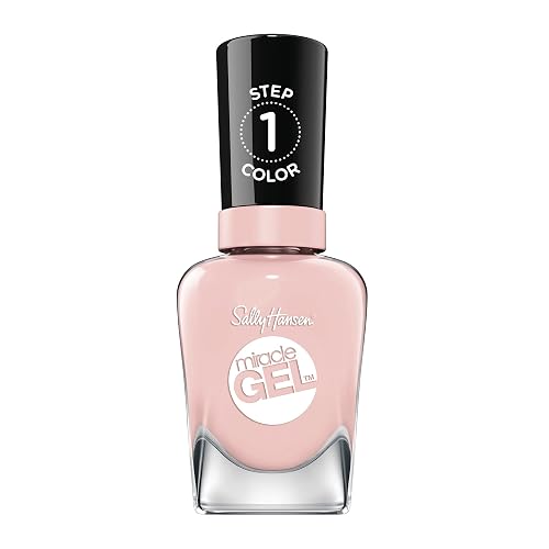 Sally Hansen Miracle Gel Salon Quality Nail Polish | Gel-Like Formula, Two-Step System, No UV Light Needed, Long Lasting | Semi-opaque | 248 Once Beauty & Personal Care Sally Hansen