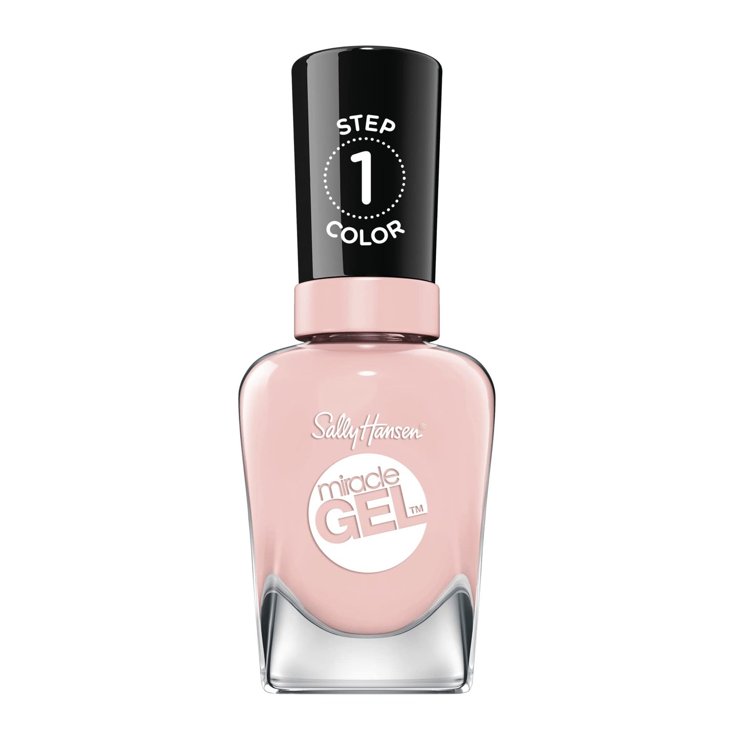 Sally Hansen Miracle Gel Salon Quality Nail Polish | Gel-Like Formula, Two-Step System, No UV Light Needed, Long Lasting | Semi-opaque | 248 Once Beauty & Personal Care Sally Hansen