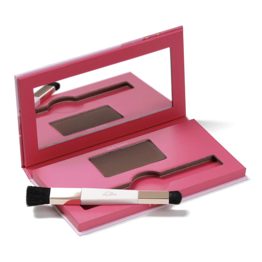 eSalon Root Touch Up + Brow Powder, Conceal & Cover (Dark Auburn) - Hairline Powder for Women - Scalp Concealer & Filler for Thinning & Gray Hair Beauty & Personal Care eSalon