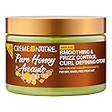 Creme of Nature Pure Honey Define Hair Food Smoothing & Frizz Control Curl Defining Cream, Defines & Softens Natural Curls, With Avocado Oil, Pure