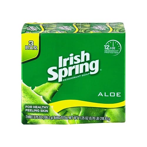Colgate Irish Spring Bath Soap Aloe44; Pack Of 6