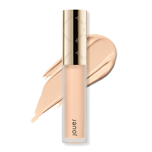 Jouer Essential High Coverage Liquid Concealer - Brightening Concealer - Color Corrector for Under Eye Dark Circles, Spot Coverage, and Eye Primer