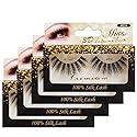 [4 PACKS] Miss Lashes 3D Volume Tapered False Eyelash Extension