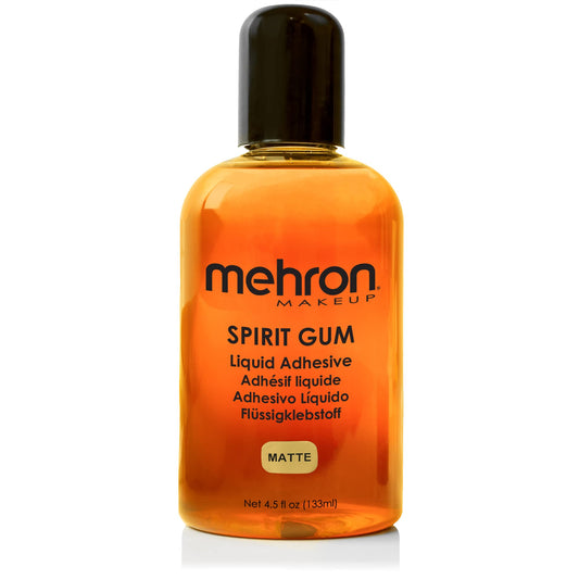 Mehron Makeup Spirit Gum Adhesive | Special FX , Cosplay, Halloween, Stage Performance Makeup | Professional Cosmetic Glue Adhesive for Face, Skin