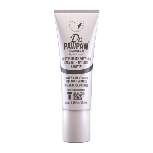 Dr. PawPaw Multipurpose Balm - Hydrating Lip Balm with Pawpaw, Aloe, and Olive Oil - Lip Moisturizer, Buildable Glow for Lips - Shimmer - 0.33 oz Beauty and Personal Care Dr. PAWPAW ORIGINAL BALM