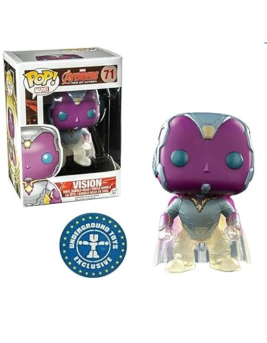 Funko Marvel Avengers Age of Ultron POP! Marvel Vision Exclusive 3 3/4" Vinyl Bobble Head #71 [Phasing]