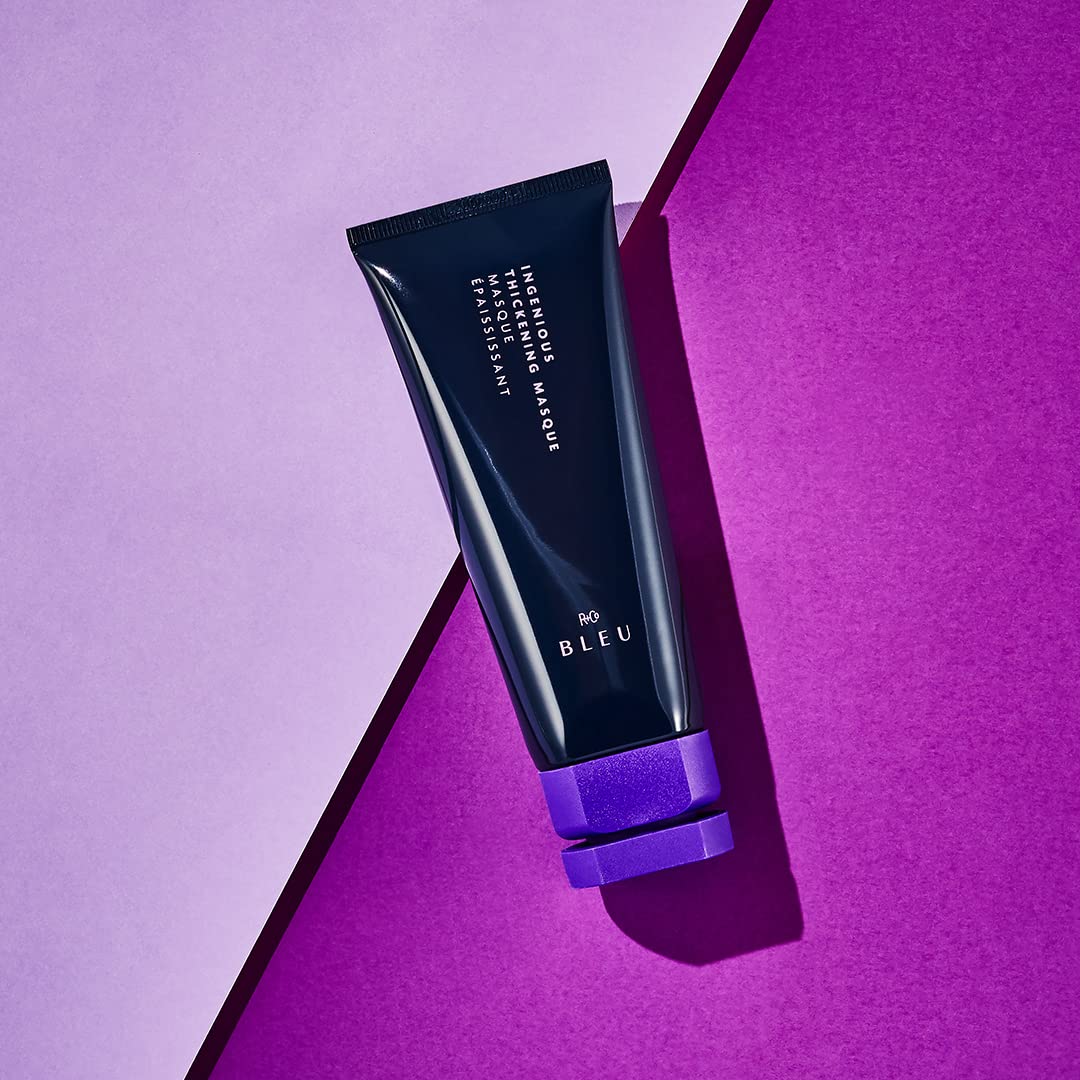R+Co BLEU Ingenious Thickening Masque - Weightless Deep Conditioner and Thickening Treatment, Nourishes, Repairs, Adds Body and Bounce to Fine Hair