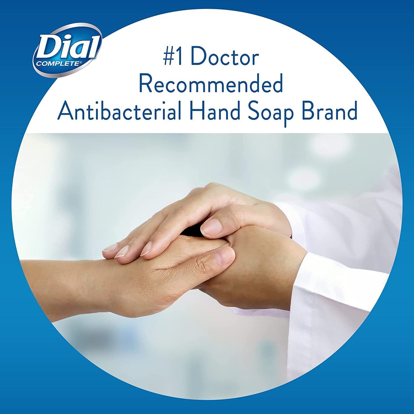 Dial Liquid Soap Anti-Bacterial White Tea 7.5 Ounce Pump (221ml) (Pack of 6)