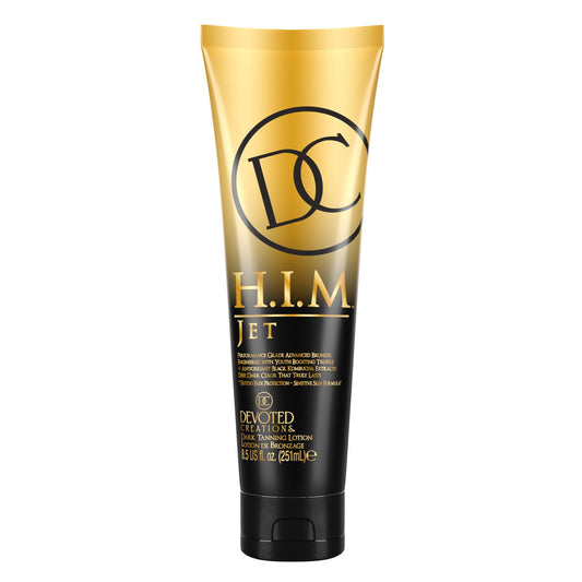 Devoted Creations HIM Jet - Performance Grade Ultra Rich Triple Bronzer Dark Tanning Lotion Beauty & Personal Care Devoted Creations