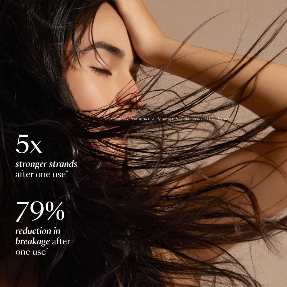 VEGAMOUR GRO Revitalizing Conditioner | Smooths, Strengthens and Adds Shine to Thinning Hair | Clean, Vegan, Cruelty-Free, Clinically Proven and Color