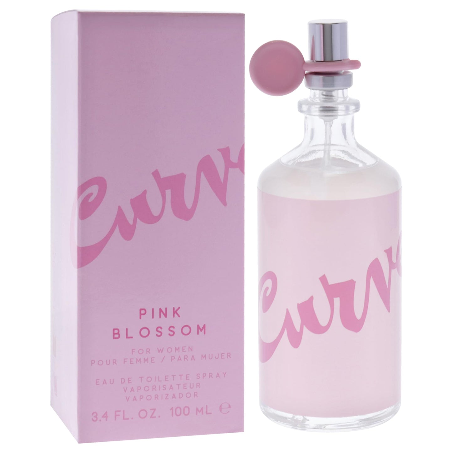 Curve Pink Blossom by Liz Claiborne for Women - 3.4 oz EDT Spray