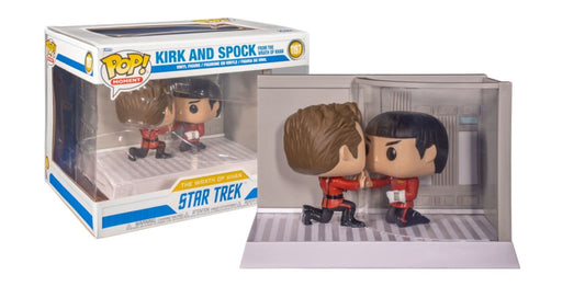 Funko Pop! Star Trek: The Wrath of Khan - Kirk & Spock Movie Moment Figure (Targetcon Exclusive)