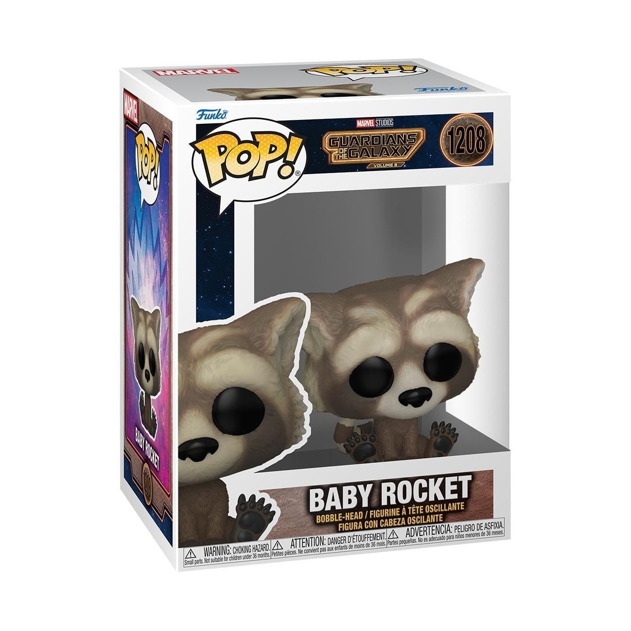 Funko POP! Vinyl: Marvel - Guardians of The Galaxy 3 - Rocket Raccoon - (Baby) - Collectable Vinyl Figure - Gift Idea - Official Merchandise…