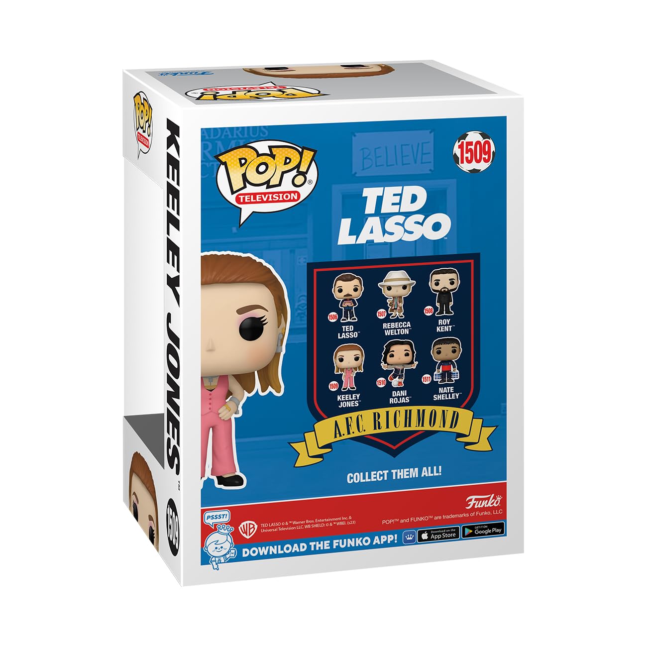 Funko POP! TV: Ted Lasso - Keeley Jones - (Pink) - Collectable Vinyl Figure - Gift Idea - Official Merchandise - for Kids & Adults - TV Fans - Model…