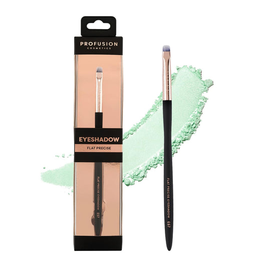 Profusion Cosmetics Flat Precise Eyeshadow Brush - Softens Dramatic Edges & Fine Lines, For Eyeshadow, Eyeliner Beauty & Personal Care Profusion Cosmetics
