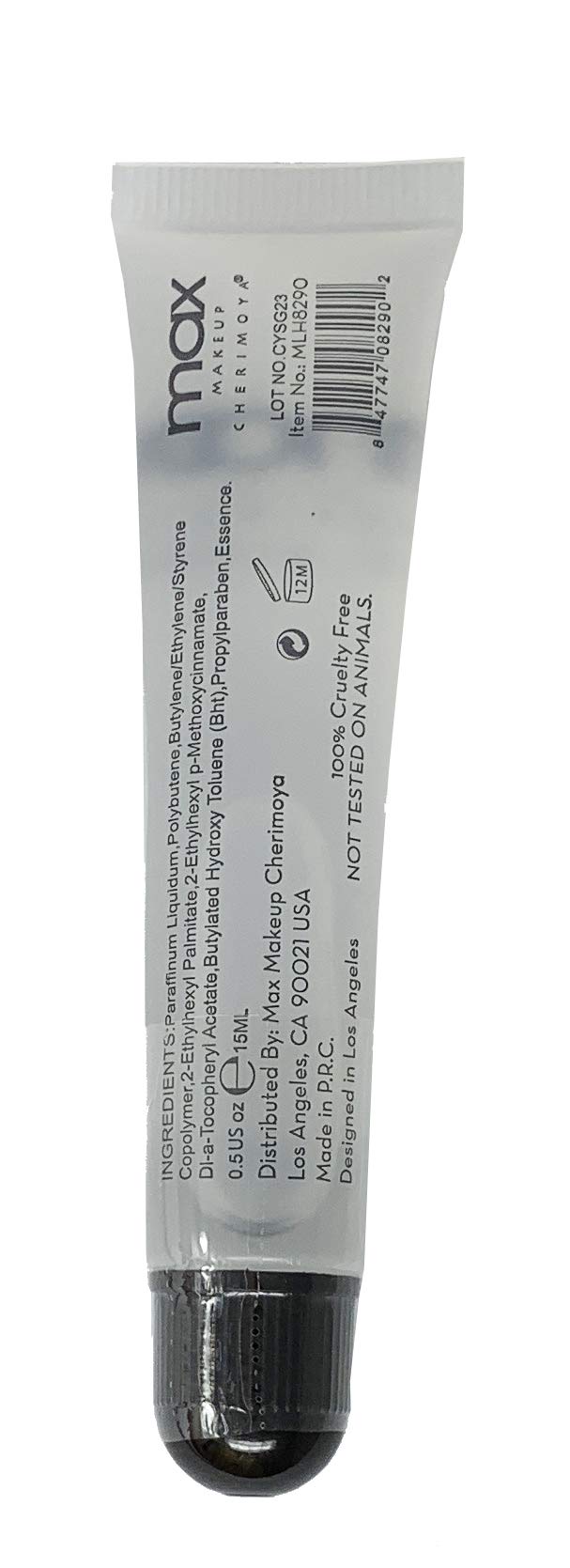 Cherimoya (3Pack) MAX Makeup Lip Polish HONEY Clear Gloss