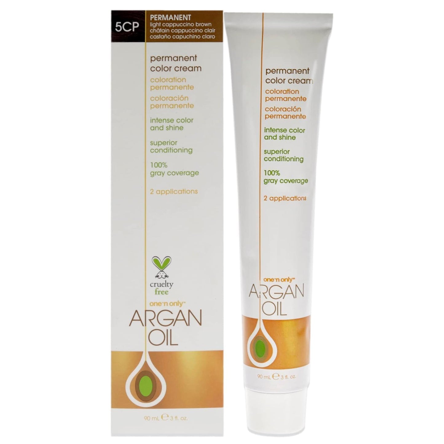 One N' Only Permanent Hair Color - Permanent Hair Dye Made with Argan Oil - Delivers Rich, Accurate Tones with Gray Coverage - Improves Moisture