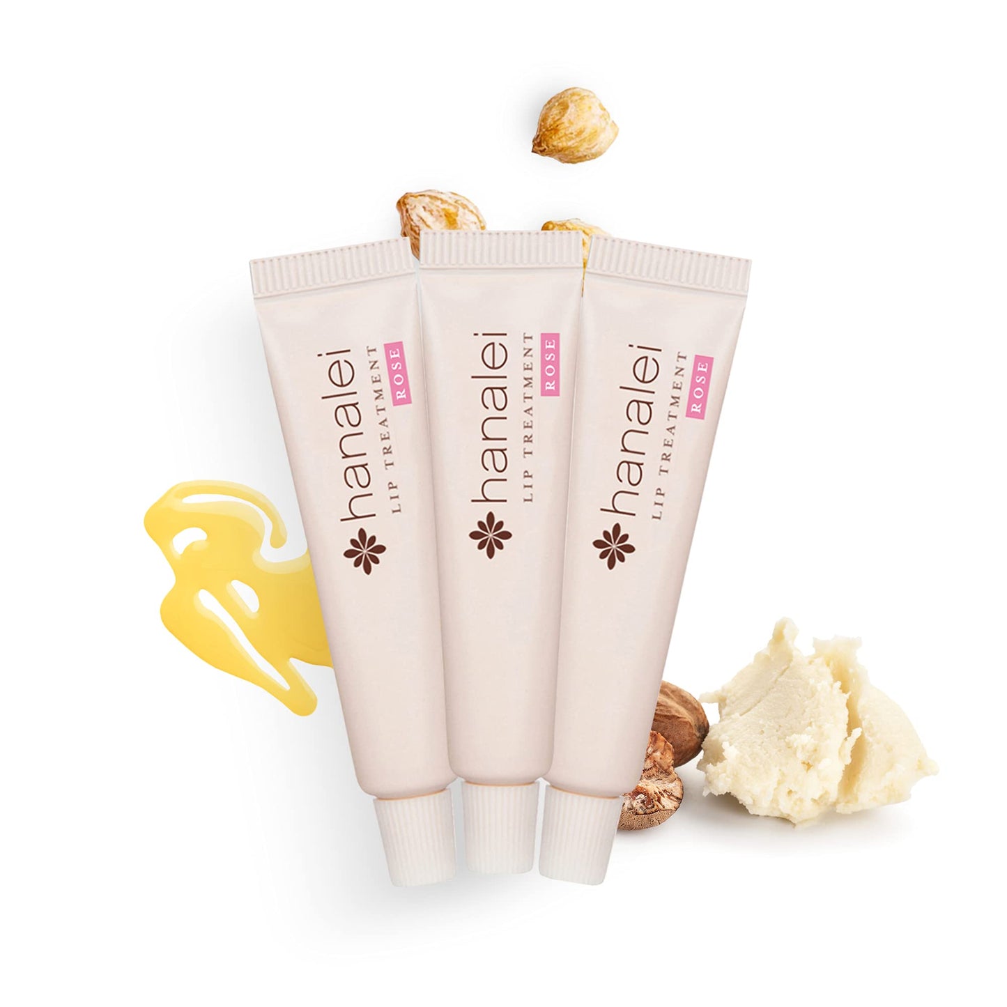 Hanalei Hydrating Lip Treatment Balm - Cruelty-Free, Paraben-Free Moisturizer for Severely Dry, Chapped Lips - Kukui Oil, Shea Butter & Grapeseed Oil