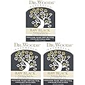 Dr. Woods Raw Black Exfoliating Body Bar with Organic Shea Butter, 5.25 oz (Pack of 3)