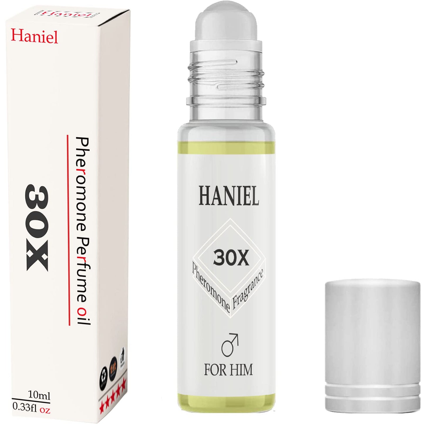 Haniel Mens Cologne Roll on Aromatic Aquatic Perfume For Men Attraction Formula, Her Emotional Loss Cologne for Men
