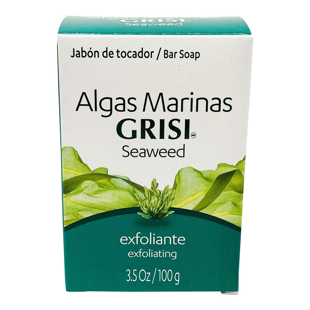 Grisi Grisi Seaweed Algas Marina Bar Soap 3.5 Oz, 3.5 Ounce