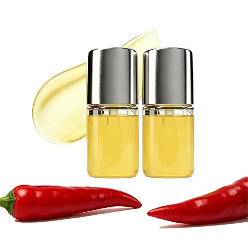 SLTCZHTZEP Spicy Plumping Lip Oil, Moisturizing Lip Plumper Gloss for Fuller Looking Lips & Fine Lines,5ml 2PCS