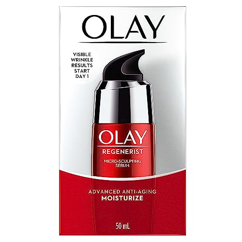 Olay Regenerist Micro-Sculpting Serum, Face Moisturizer 1.7 Fl Oz Beauty & Personal Care Olay