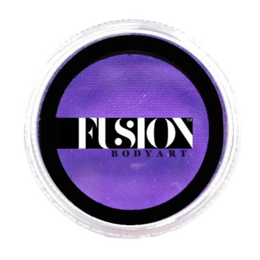 Fusion Body Art Pro Face Paint | Prime Royal Purple (32gm), Professional Quality Water Activated Face and Body Paint Supplies Single Makeup Cake