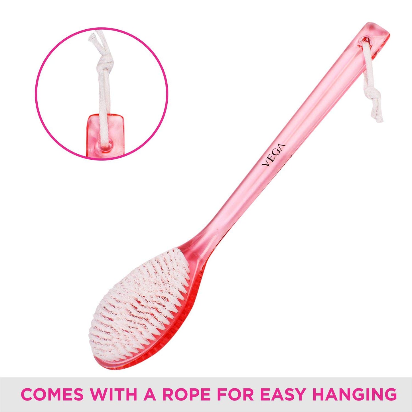 Vega Luxury Bristle Bath Brush 1 Pcs Beauty and Personal Care VEGA