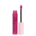 NYX PROFESSIONAL MAKEUP Lip Lingerie XXL Matte Liquid Lipstick - Pink Hit (Cool Toned Hot Pink)