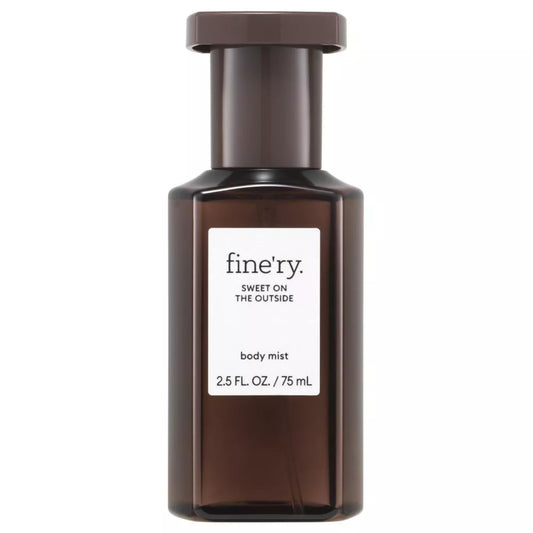 Fine'ry Vanilla Gourmand Mini Hair + Body Fragrance Mist Spray for Women & Girls - Sweet on the Outside - Vanilla, Cacao Wood & Smoked Vetiver Beauty & Personal Care Fine'ry
