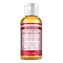Dr. Bronner's - Pure-Castile Liquid Soap (Rose, 2 ounce) - Made with Organic Oils, 18-in-1 Uses: Face, Body, Hair, Laundry, Pets and Dishes