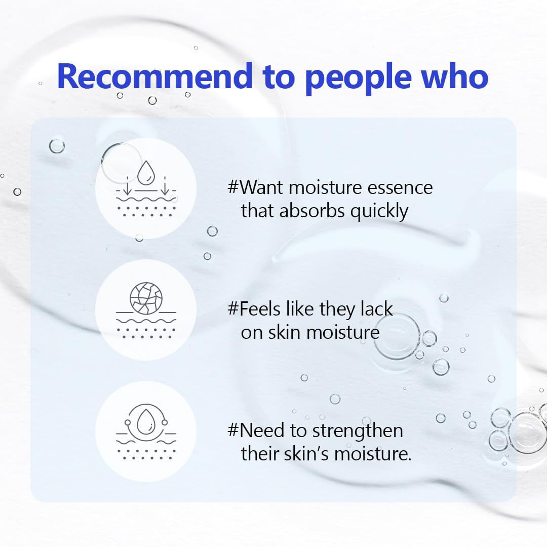 ISNTREE Hyaluronic Acid Water Essence 50ml 1.69 fl.oz | Water Serum | Replenishes moisture | Non-sticky ?nish
