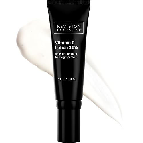 Revision Skincare Vitamin C Lotion 15%, Daily Anti Aging Brightening and Moisturizing Lotion for Fine Lines and Wrinkles, 1 fl oz