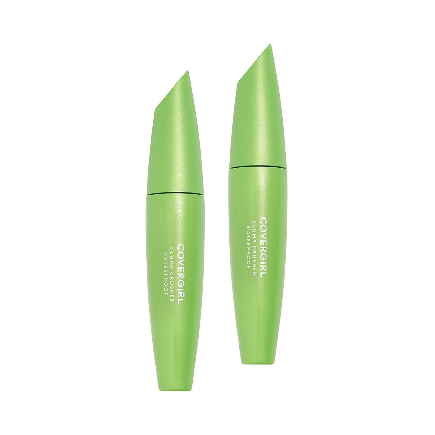 COVERGIRL Clump Crusher Waterproof Mascara, 20X More Volume, Double Sided Brush, Long-Lasting Wear - 835 Black Brown Waterproof (Pack of 2)