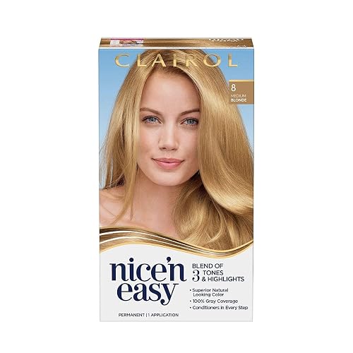 Nice'n Easy Permanent Color, Natural Medium Blonde [8/103A] 1 ea
