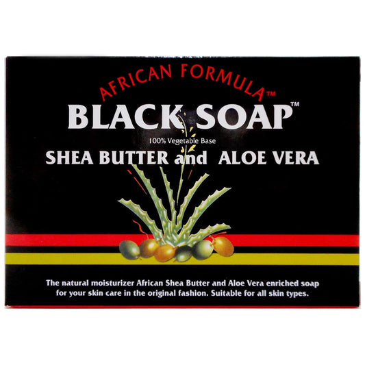 Madina African Black Soap Shea Butter and Aloe Vera, 3.5 oz (Pack of 12) Beauty & Personal Care Madina