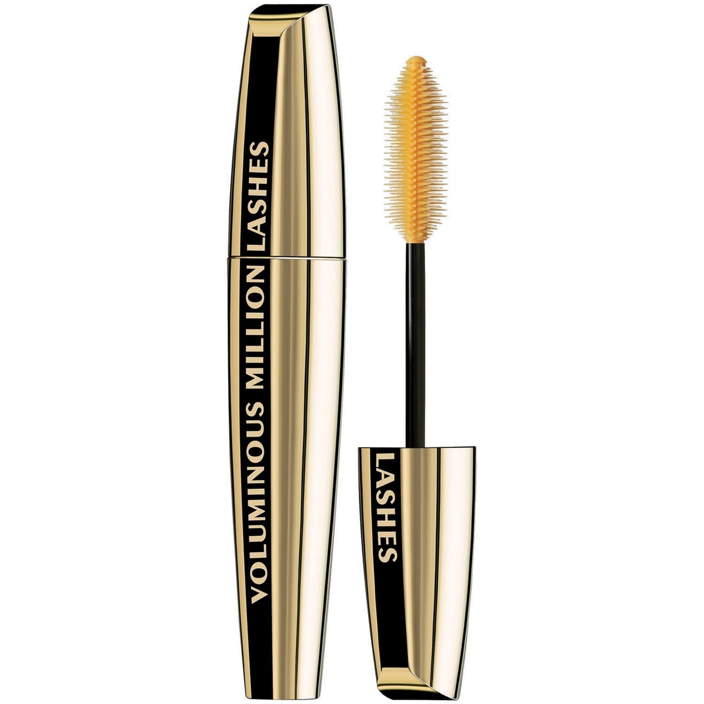L’Oreal Paris Makeup Voluminous Million Lashes Mascara, Volumizing Collagen Infused Eye Makeup, Amplifying Mascara Brush, Washable, Black, 0.30 Fl