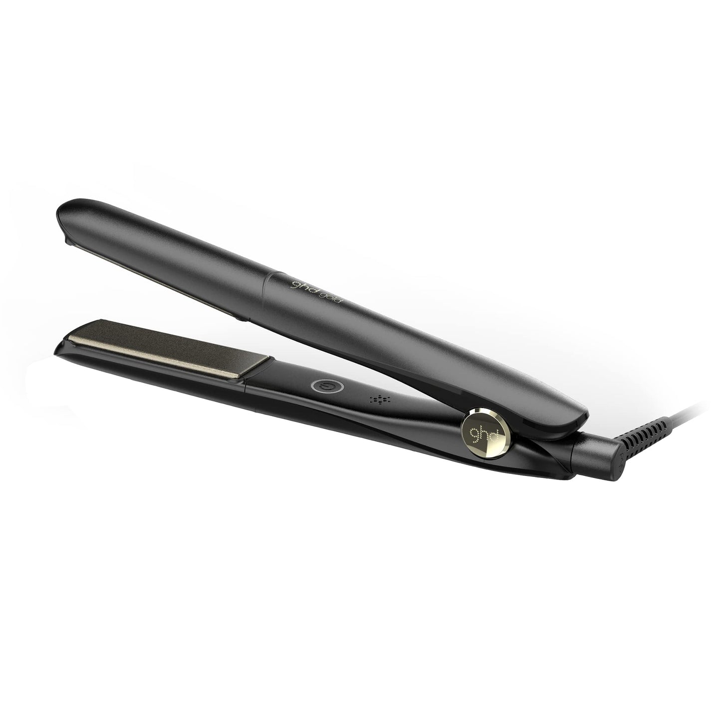 ghd Gold Styler - 1” Ceramic Flat Iron Hair Straightener - Dual-Zone Technology for Sleek Styles, Curls and Waves - 25s Heat-Up, 365ºF Safer Styling
