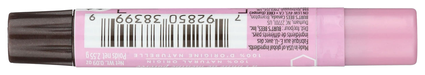 Burt's Bees 100% Natural Moisturizing Lip Shimmer, Guava, 1 Tube