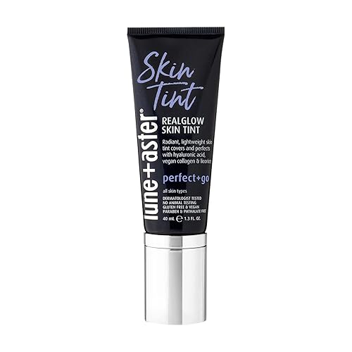 Lune+Aster RealGlow® Skin Tint - This light-diffusing Skin Tint covers and perfects with ultra-lightweight, customizable sheer to medium coverage
