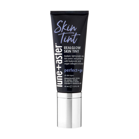 Lune+Aster RealGlow® Skin Tint - This light-diffusing Skin Tint covers and perfects with ultra-lightweight, customizable sheer to medium coverage